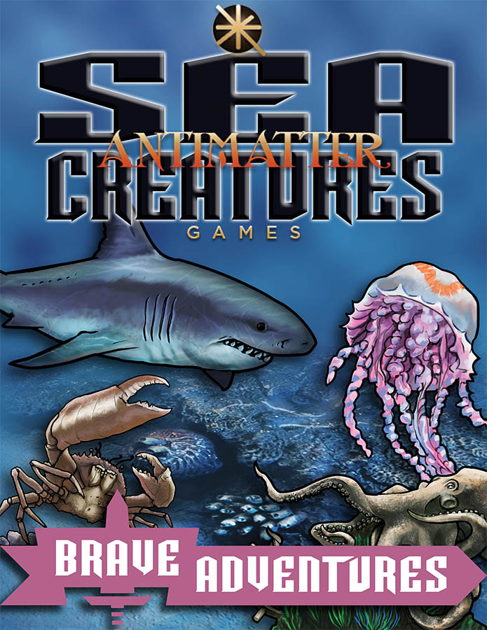 Brave Adventures Sea Creatures Cover